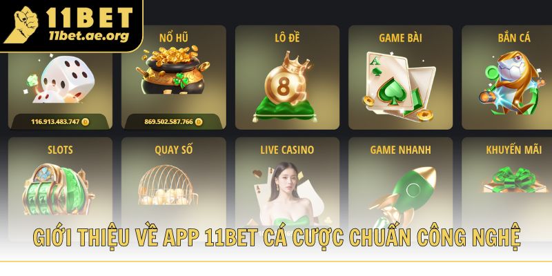 Giới thiệu về app 11bet cá cược chuẩn công nghệ cho hội viên trải nghiệm